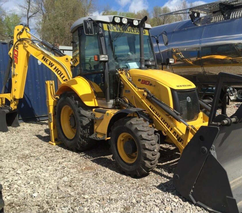 Экскаватор-погрузчик New Holland b80b