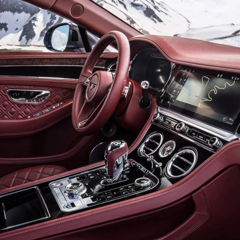 Bentley Continental gt 2018 Interior