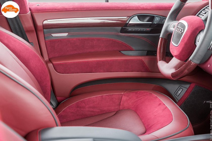 Audi q5 красный салон
