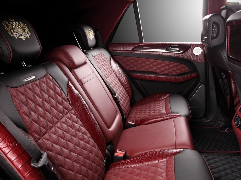 Mercedes Benz ml 63 AMG салон