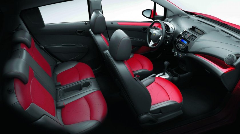 Шевроле Спарк м300 салон