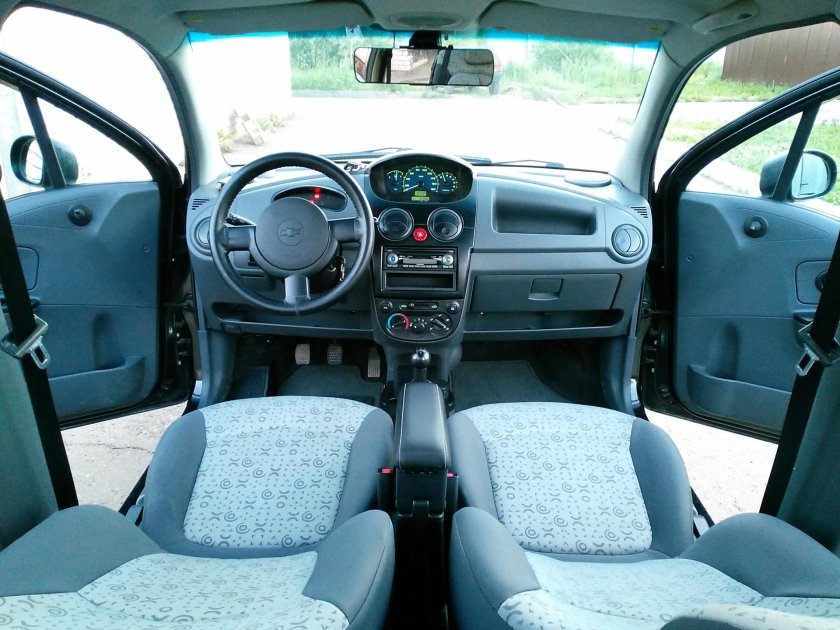 Chevrolet Spark 2007 панель