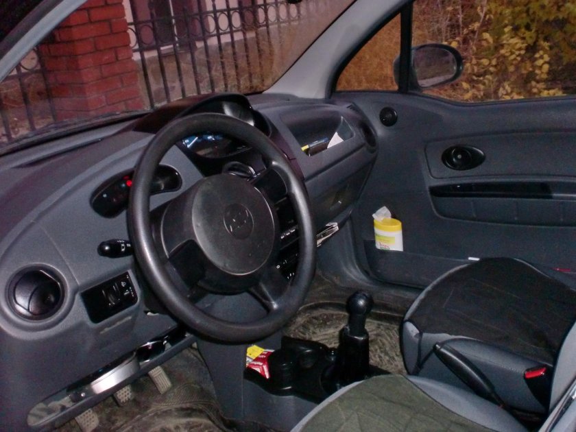 Chevrolet Spark 2007 салон