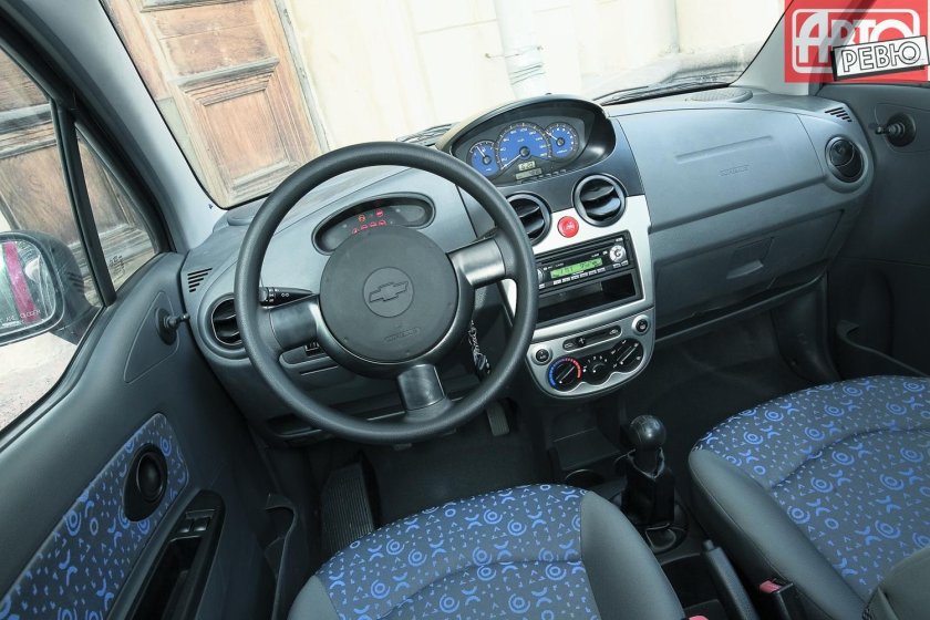 Chevrolet Spark 2007 салон автомат