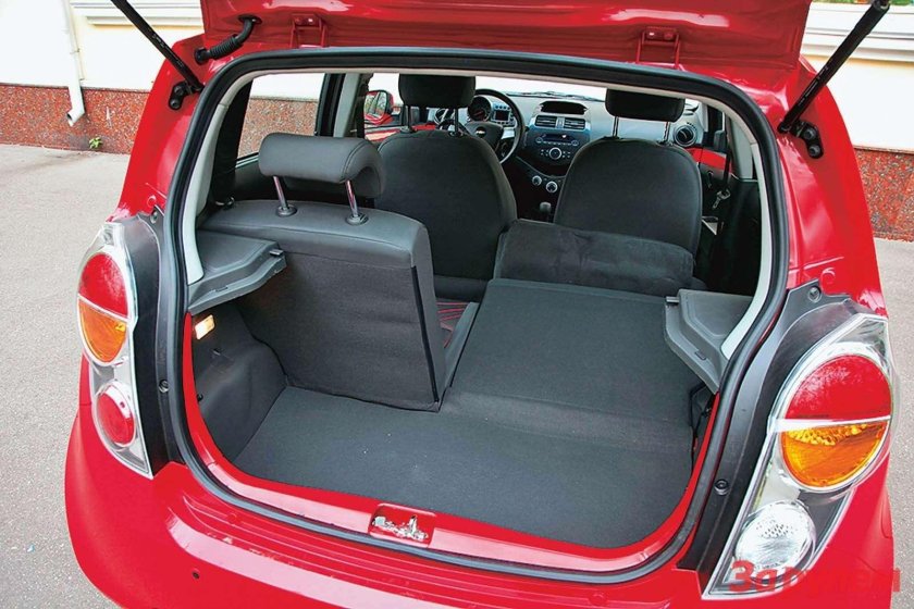 Chevrolet Spark 2011 багажник