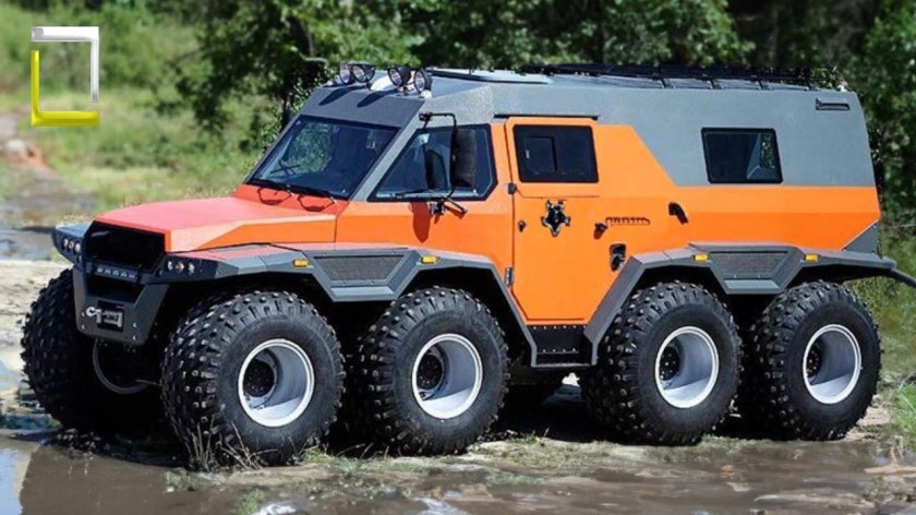 Вездеход 8x8 шаман