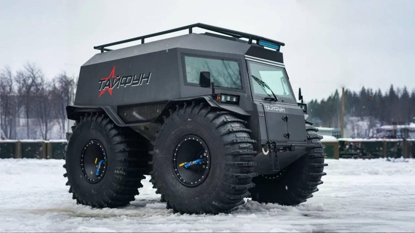 Снегоболотоход тайфун