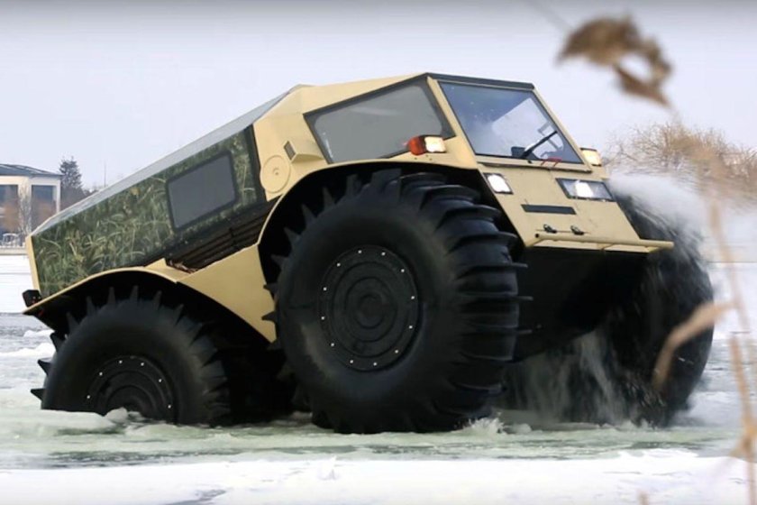 Вездеход амфибия Шерп