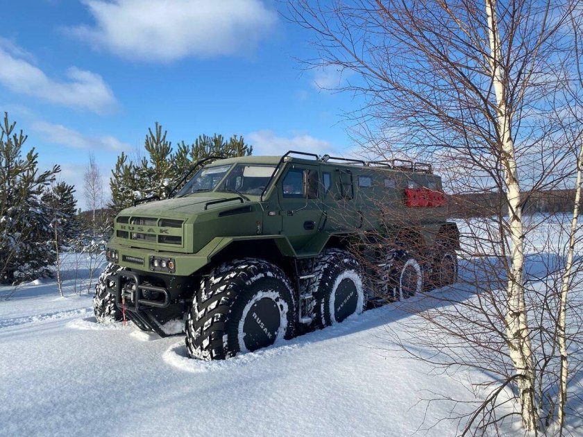 Вездеход русак 8х8