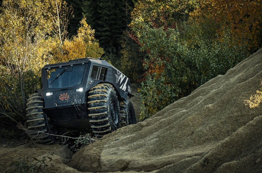 Вездеход болотоход Шерп