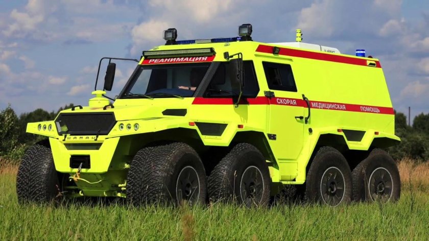 Восьмиколёсный вездеход шаман