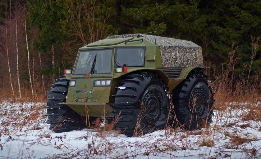 Вездеход болотоход Шерп