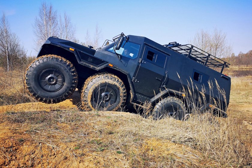Вездеход АВТОРОС шаман 8x8
