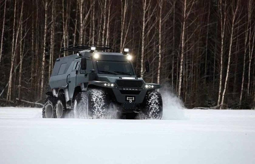 Вездеход шаман Shaman 8x8