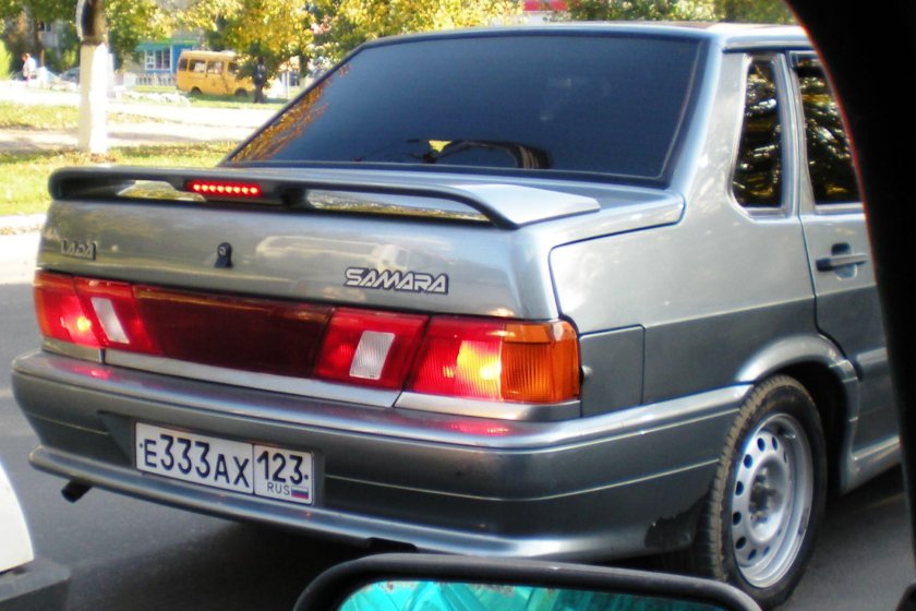 ВАЗ 2115 для номера