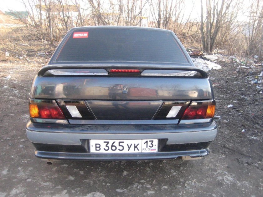 Тонированные задние фонари ВАЗ 2115