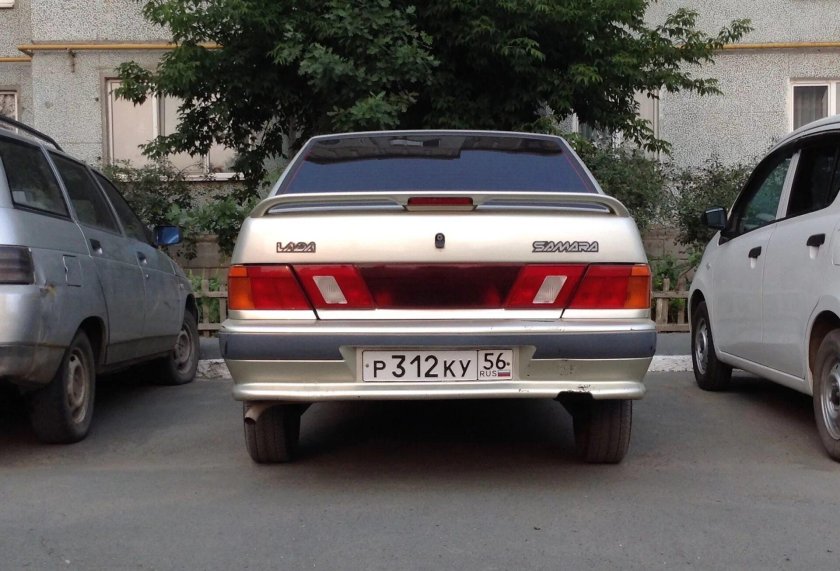 Катафот багажника ВАЗ 2115