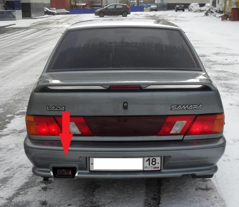 Лада 2115 зад