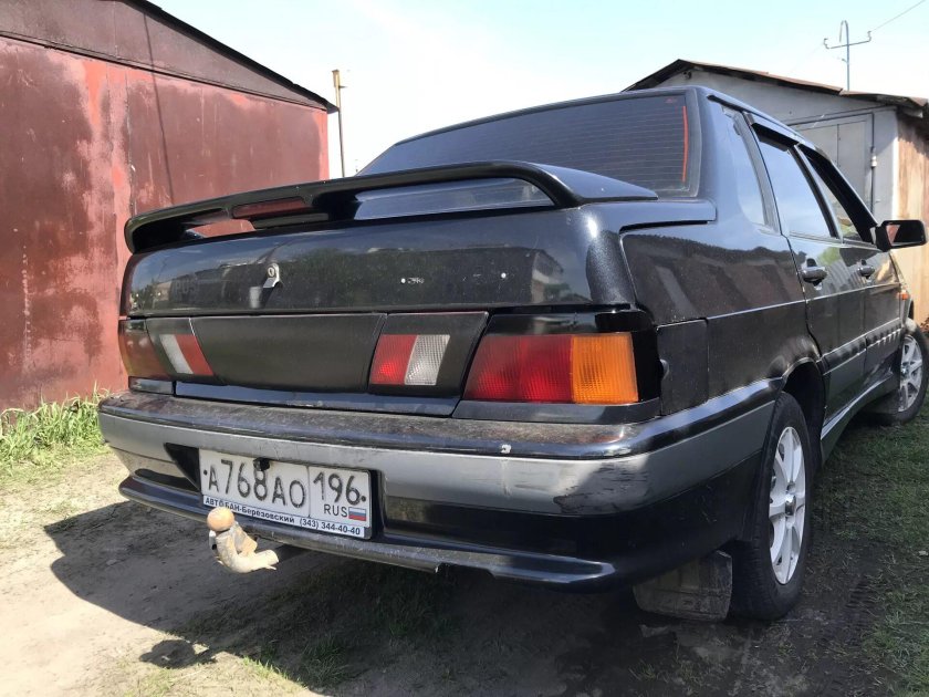 Тонированные задние фонари ВАЗ 2115