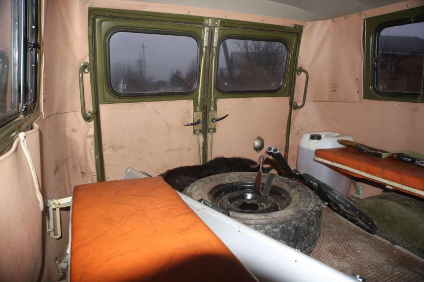 УАЗ -2206 кабина водителя