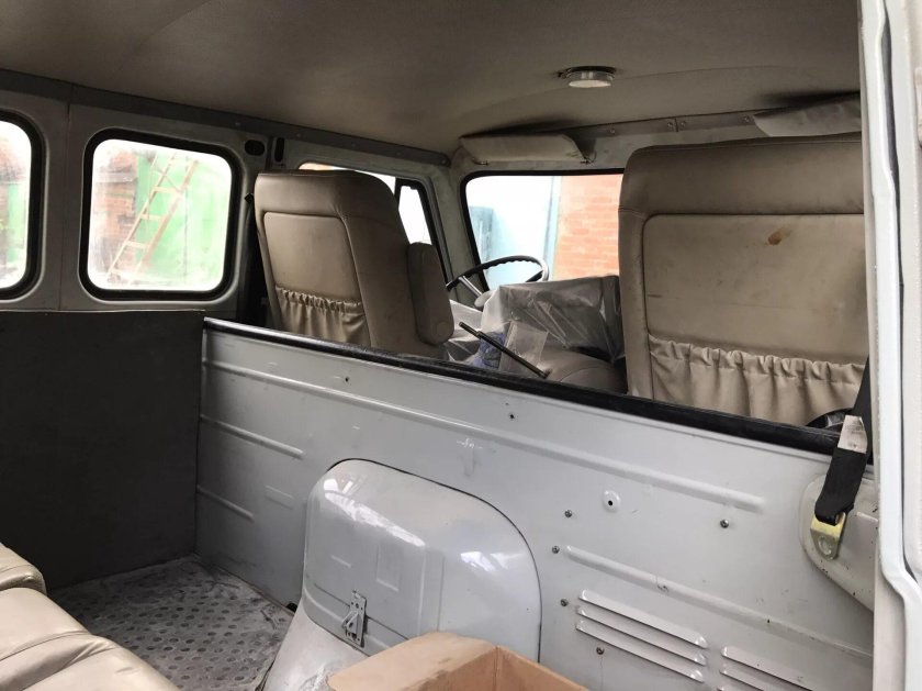 УАЗ 3909 салон