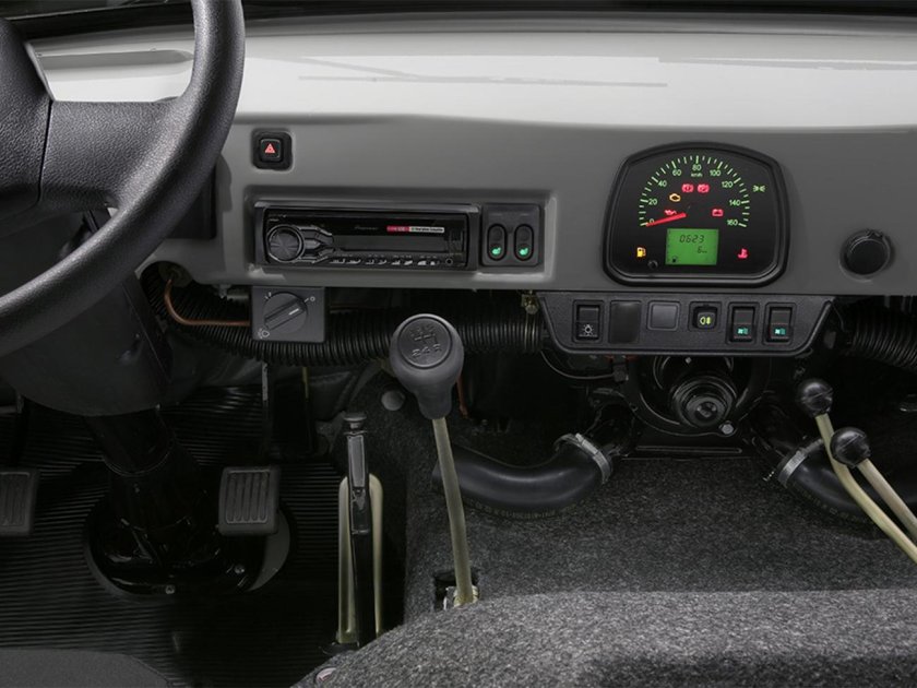 Электрический уаз хантер