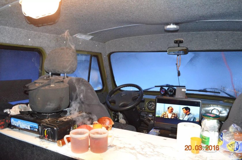 УАЗ 3909 салон