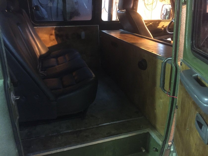 УАЗ 2206 внутри кабина