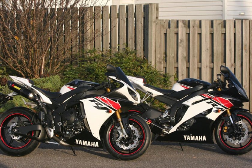 Yamaha r1 и r6
