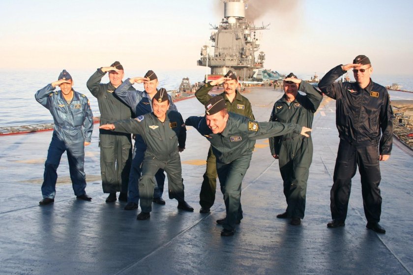 Морская пехота ТАВКР Кузнецов