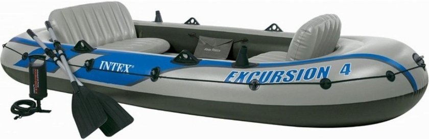 Лодка intex excursion 4
