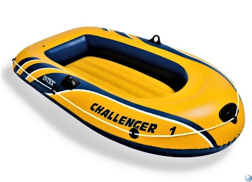 Надувная лодка интекс челленджер
