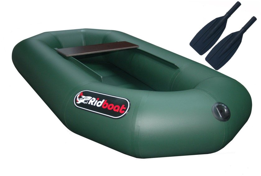 Лодка ПВХ серая ridboat