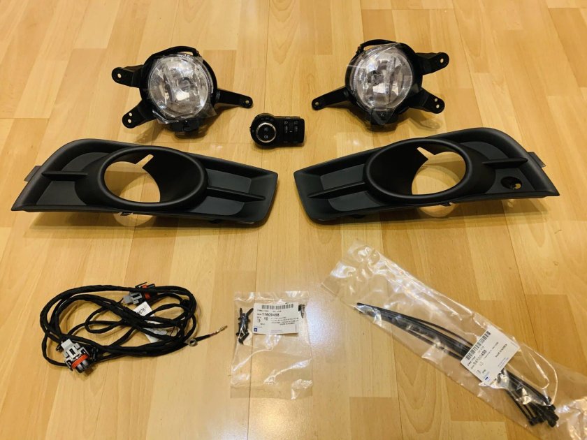 ПТФ Шевроле Круз дорестайлинг