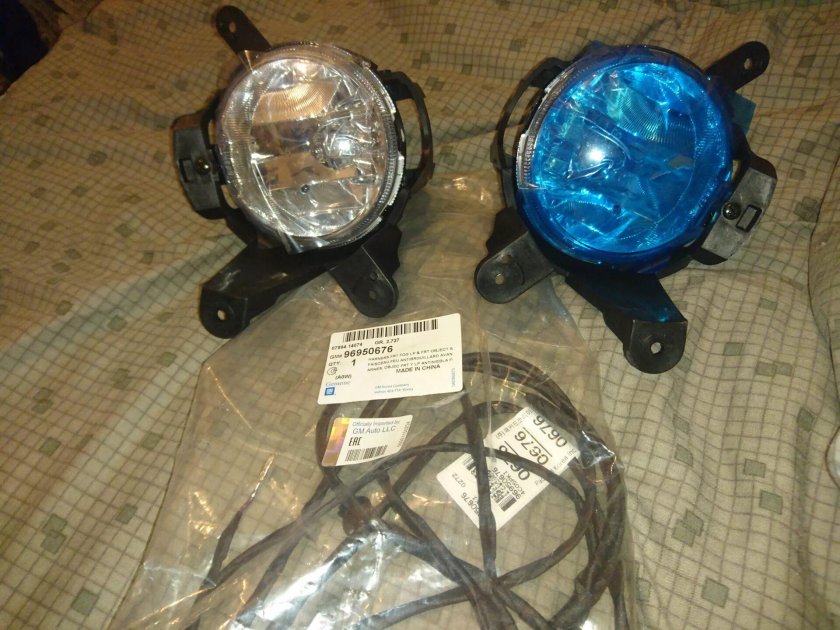 Туманки Шевроле Круз