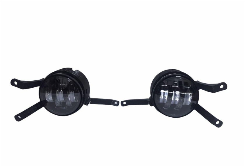 Светодиодная противотуманка ka037 (4 крепления)