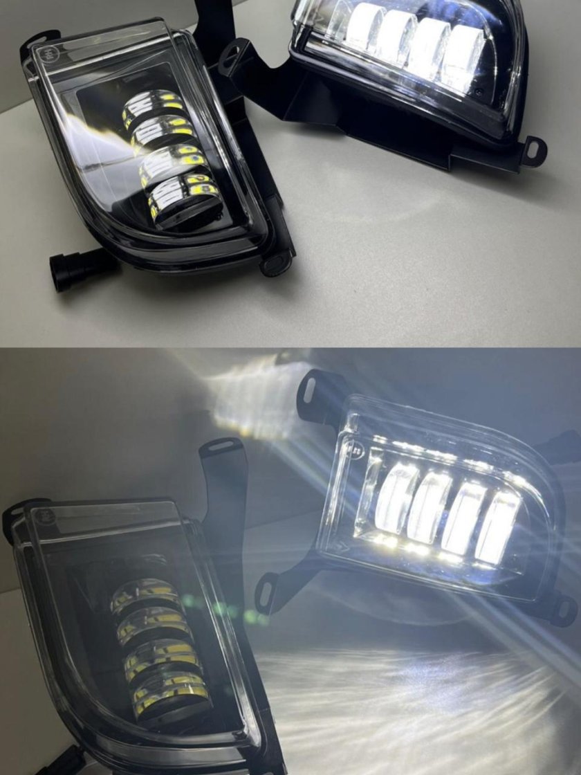 Лед туманки Шевроле Круз