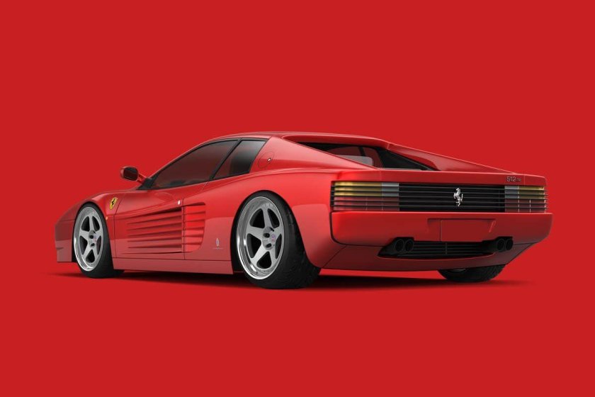 Машина Ferrari Testarossa