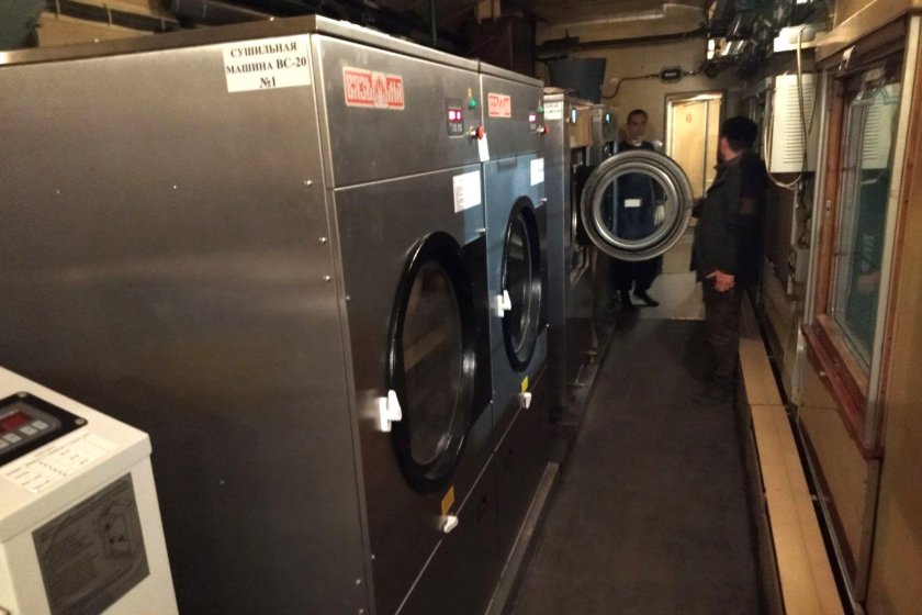 Банно-Прачечный дезинфекционный поезд