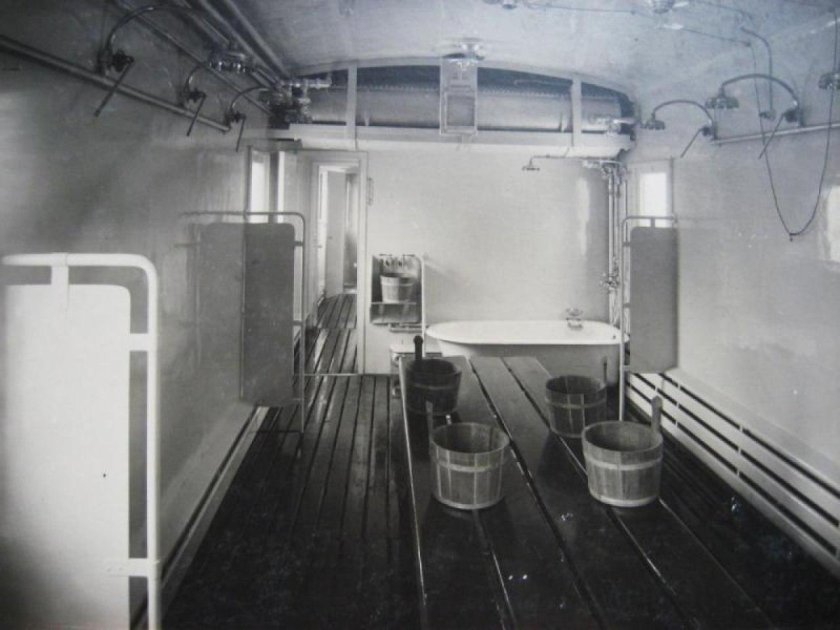 Банно-Прачечный дезинфекционный поезд БПДП