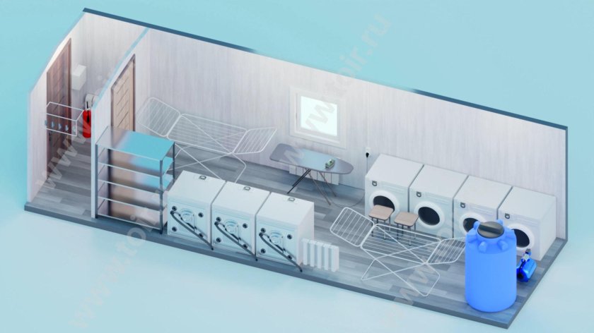 Прачечная дома