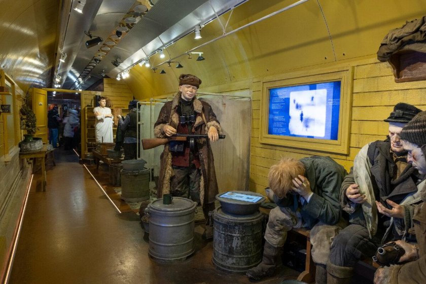 Поезд баня Тюмень Великая Отечественная война