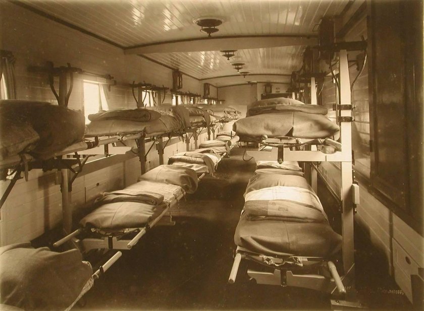 Санитарный вагон 1941-1945