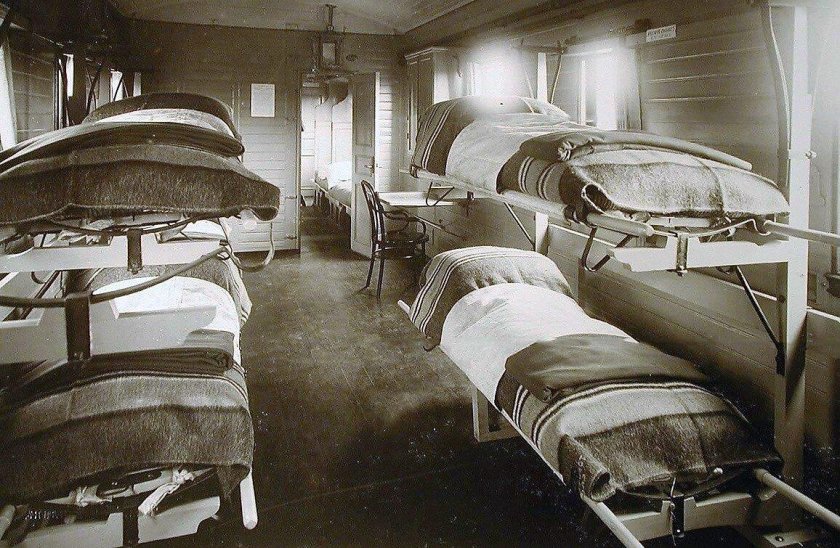 Санитарный вагон 1941-1945