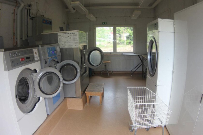 Прачечная в подвале