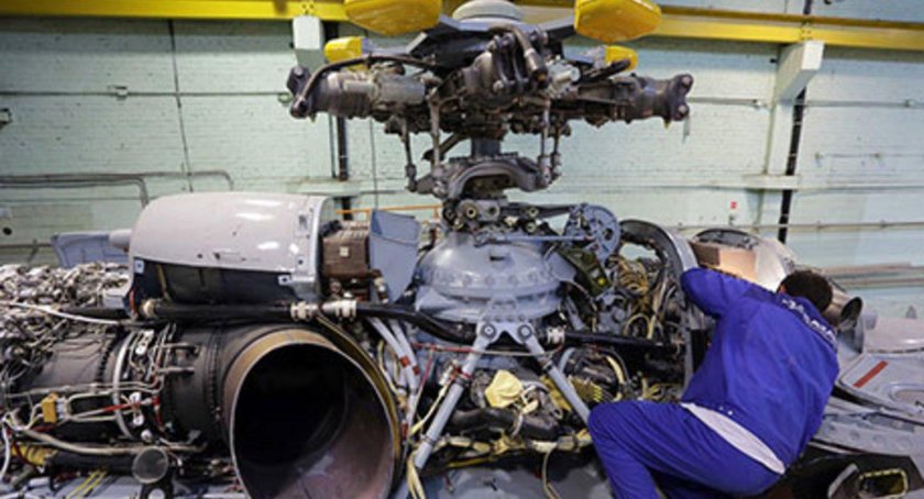 Двигатель вертолёта ми-8
