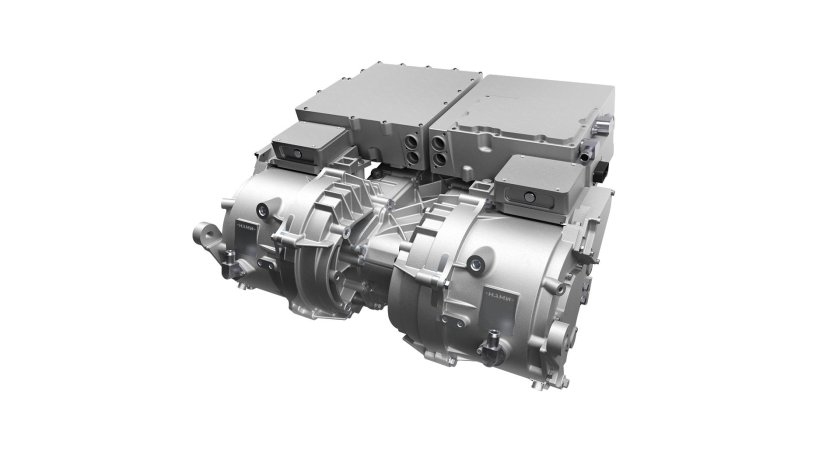 Тяговый электродвигатель для электромобиля 100квт