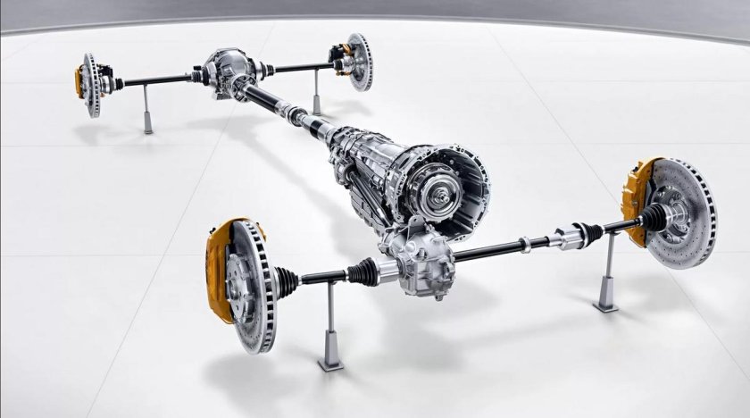 Трансмиссия мерседес 4матик