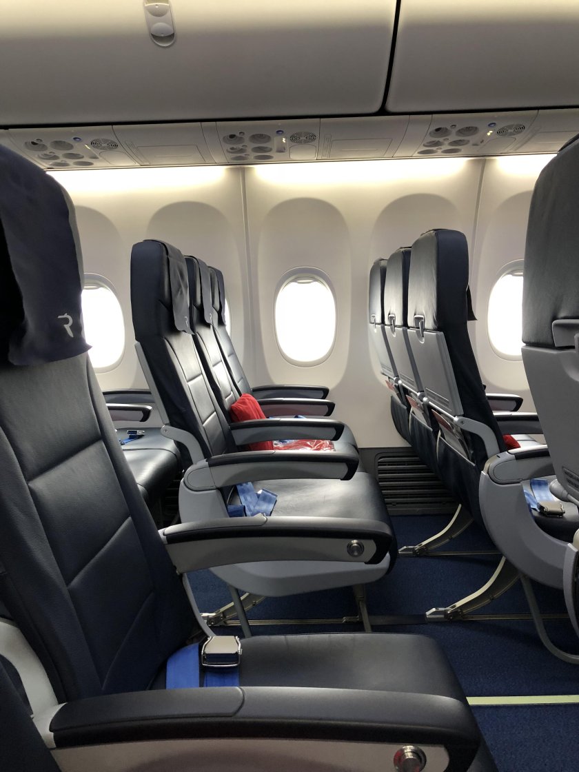 Boeing 737-800 Аэрофлот салон