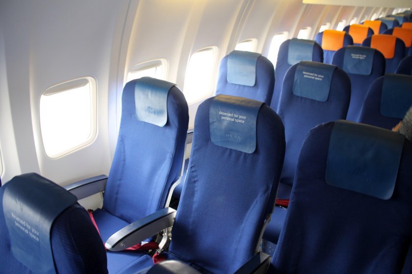 Боинг 737 Аэрофлот салон